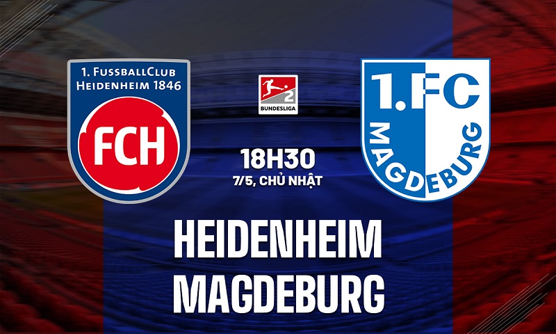Kết quả hạng 2 Đức - Câu lạc bộ FC Heidenheim 