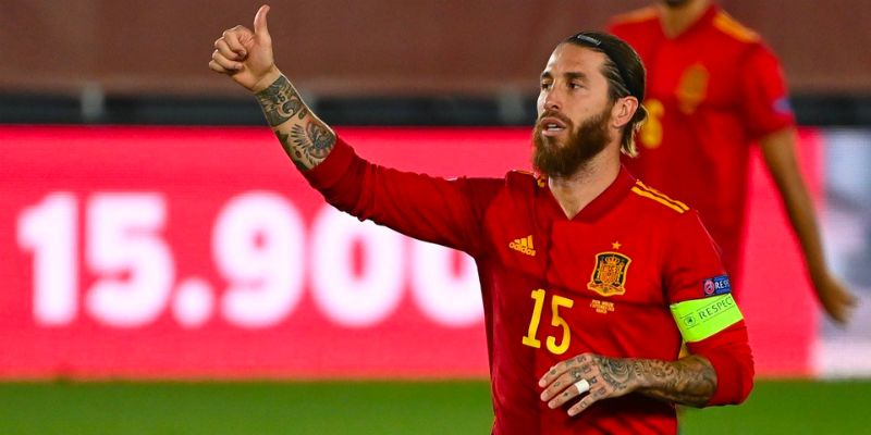 Sự cống hiến của Ramos trong đội hình Tây Ban Nha